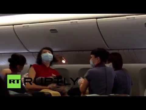 Ребёнок родился во время полёта