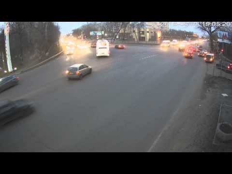 Авария с перевертышем в Томилино