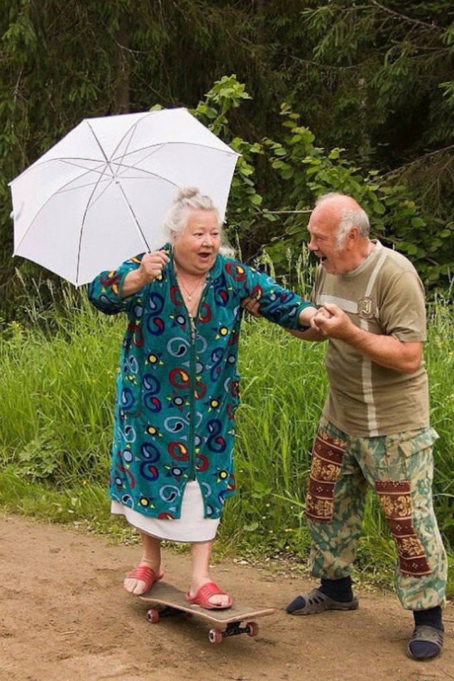 Главное быть молодым в душе