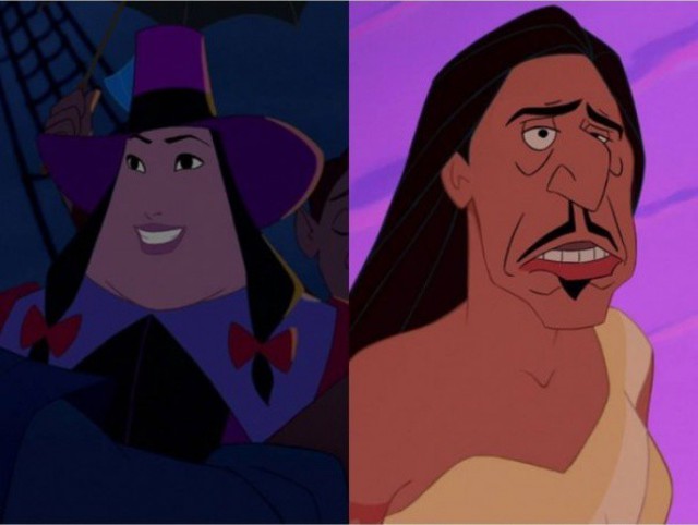 Что будет, если злодеи и герои Disney поменяются лицами