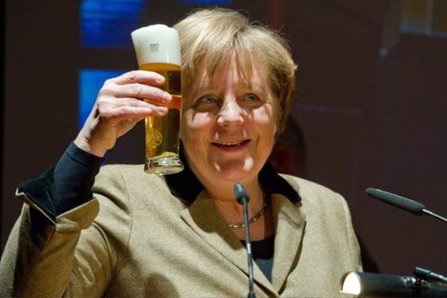 Ваше здоровье, фрау Меркель!