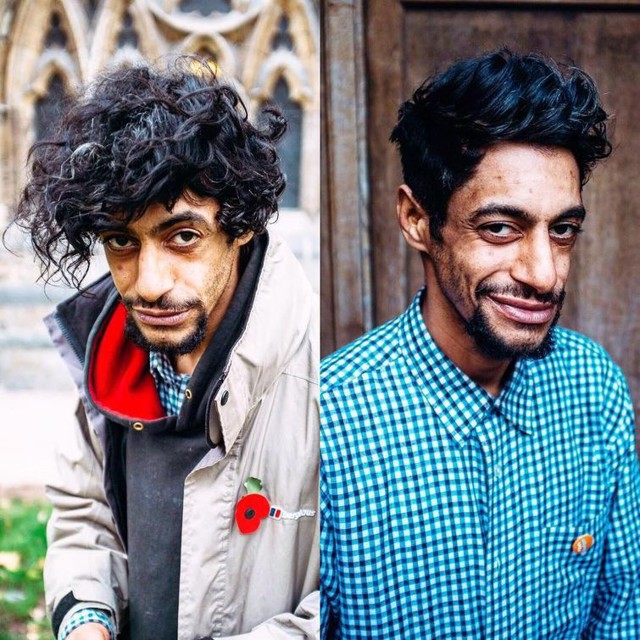 Парикмахер бесплатно стрижет бездомных после полного рабочего дня