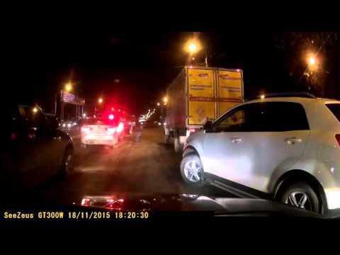 Появилось видео разборки со стрельбой в Уфе