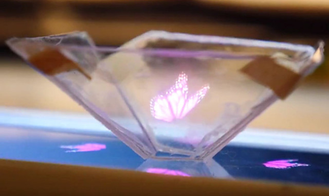 Видео. Удивительные 3D голограммы на вашем смартфоне