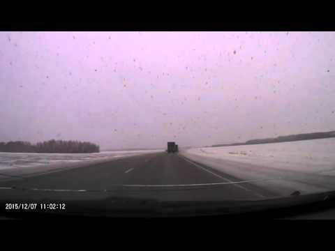 Авария на Троицком тракте 07 12 2015
