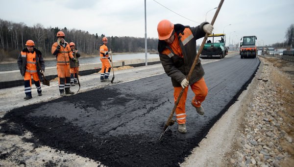 Фото в отчеты о ремонте дорог