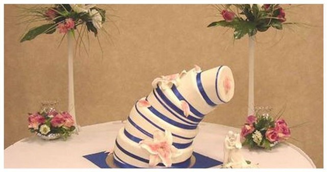 20 свадебных тортов, которые доведут до слез любую невесту 