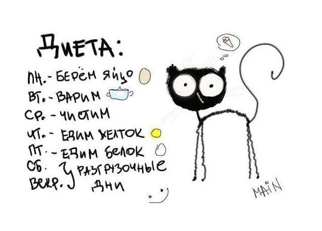 Тягости диеты!