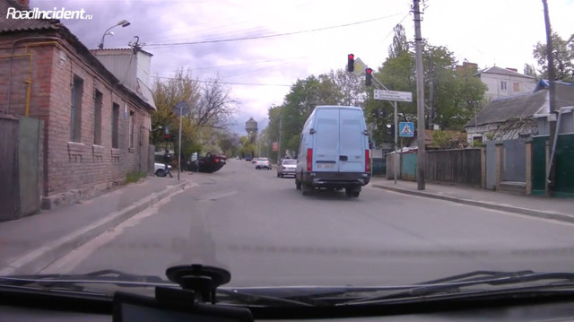 ДТП с переворотом в Киевской области