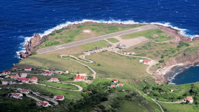 Самая короткая взлетная полоса аэропорта в мире