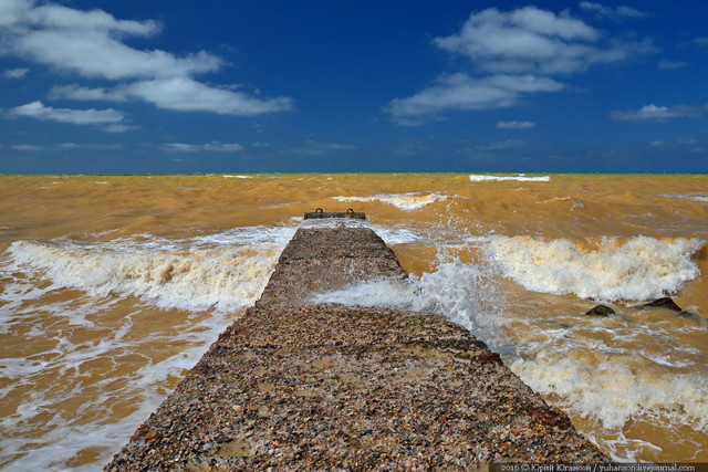 Хуанхэ теперь впадает в Чёрное море?! Фотозарисовка