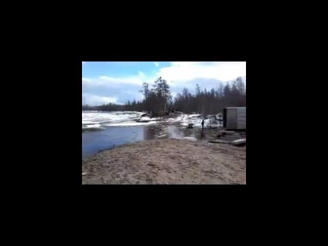 Утопили КамАЗ и трактор К 700
