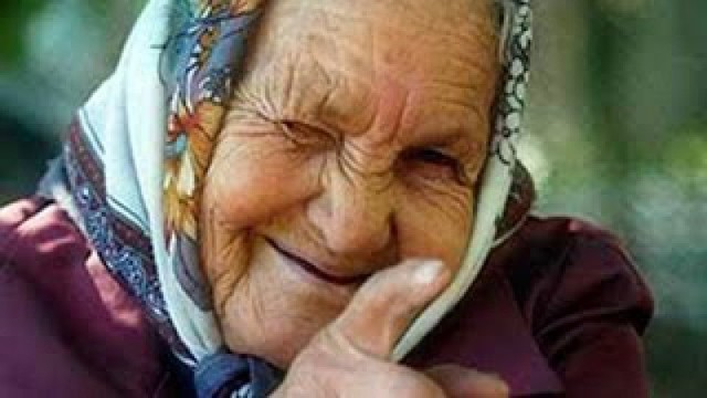 Бабуля отожгла