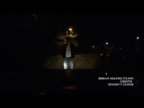 Неадекватный пешеход на Юбилейной улице 