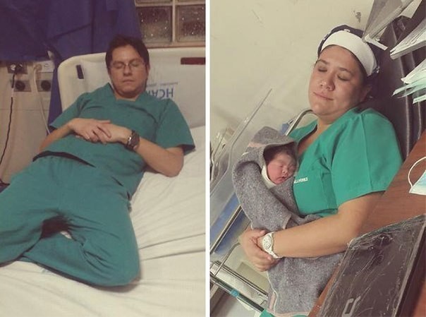 Один мексиканский блогер заснял девушку-доктора спящей на рабочем месте и обвинил в халатности