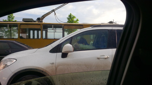 На дорогах Рязани после ливня. Яндекс.пробки и не только