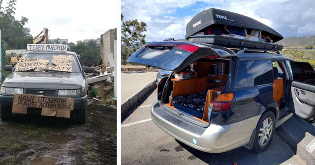 Реальные люди, которым пришлось жить в автомобилях 