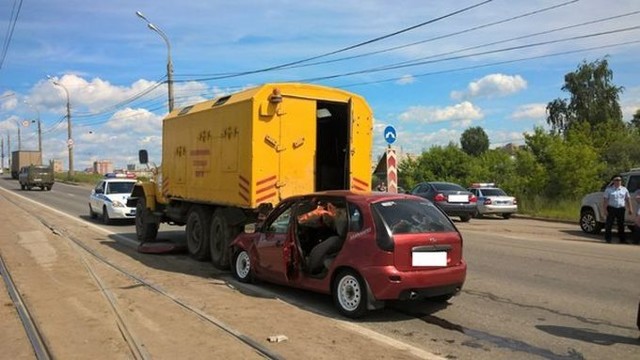 19-летний водитель насмерть сбил рабочего 