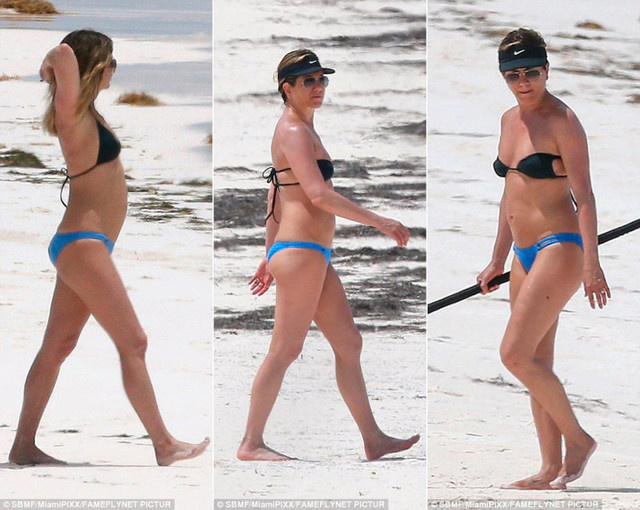 Эксклюзивные фото: 47-летняя Дженнифер Энистон беременна?