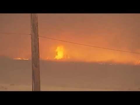 Огненный торнадо в Калифорнии