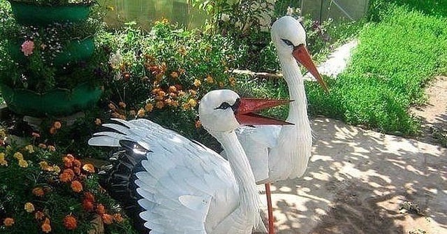 Красота из пластиковых бутылок