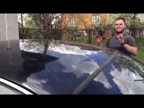 Потратил не много усилий для того что бы выровнять вмятину 