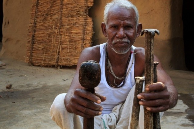 Человек победил гору