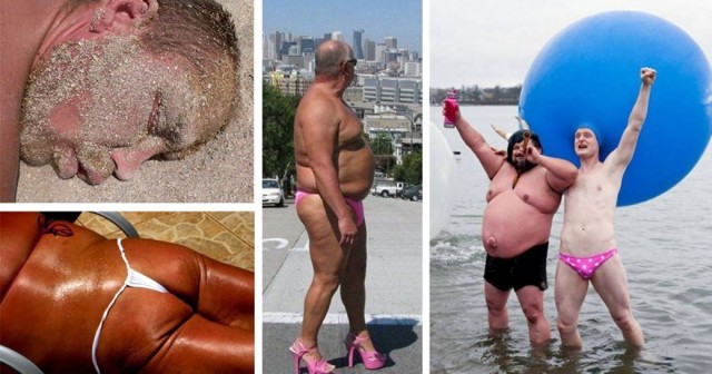 Люди, которые слегка перегрелись на солнце