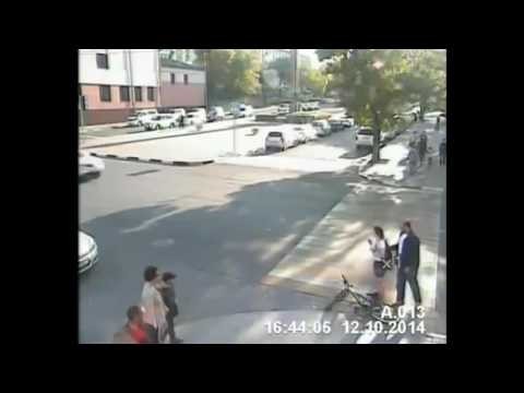 Спас жизнь велосипедистке 