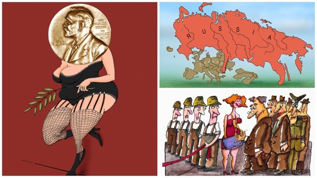 Самые интересные карикатуры конкурса «Политика и секс» от сайта «Бесэдер?»