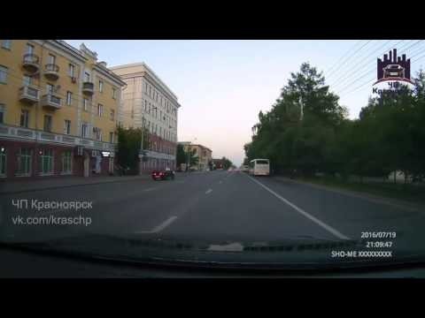 Сбил пешехода, пытался скрыться но все таки догнали и остановили