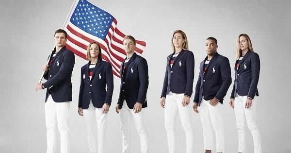 На парадной форме олимпийской сборной США заметили российский флаг