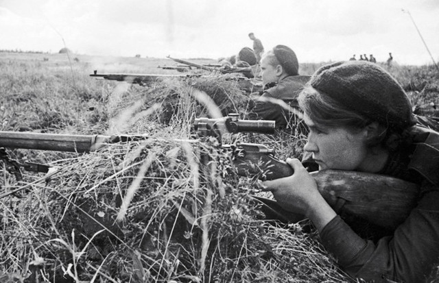 Советские женщины-снайперы, которых нацисты боялись как огня