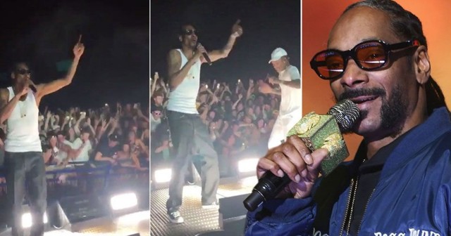"Улетное выступление": На концерте рэпера Snoop Dogg зрители упали с трехметровой высоты