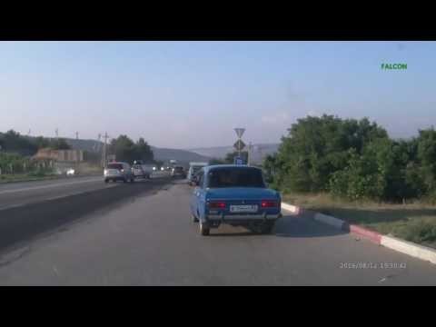 Крым. ДТП спуск от Ялтинского кольца к Инкерману