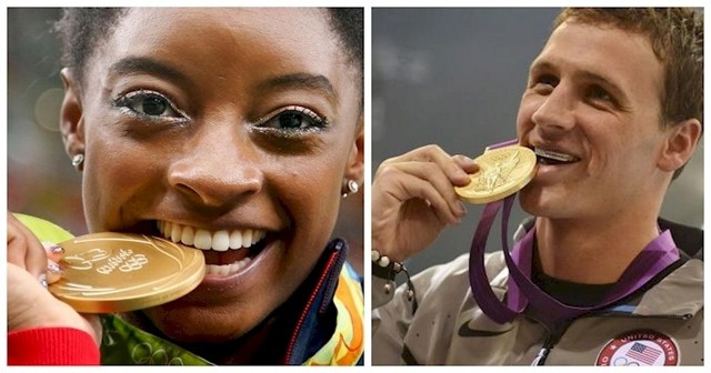 Приятного аппетита! Почему олимпийцы грызут золотые медали?