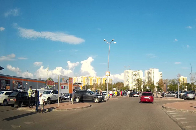 Как?! ДТП на парковке