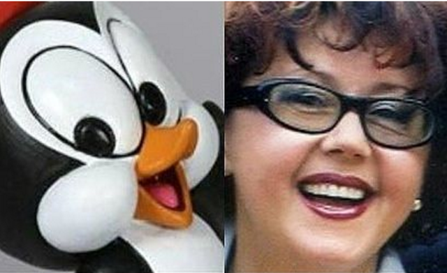 Забавные сходства мировых звёзд и персонажей мультфильмов  