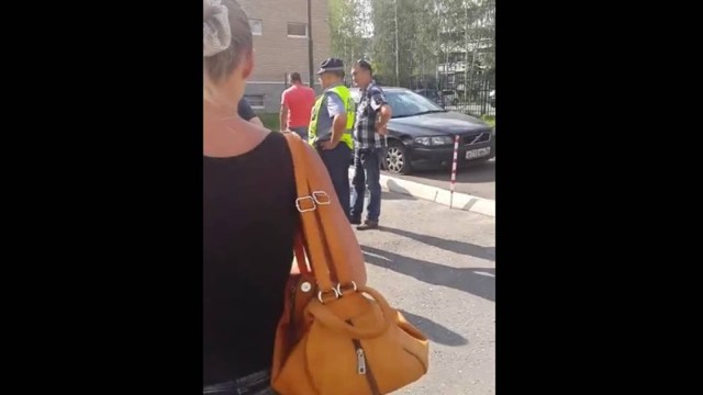 Депутат Палочкин против женщины на Вольво