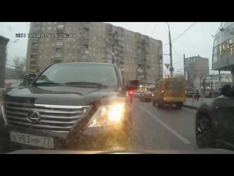 Не пропустил Lexus на встречной