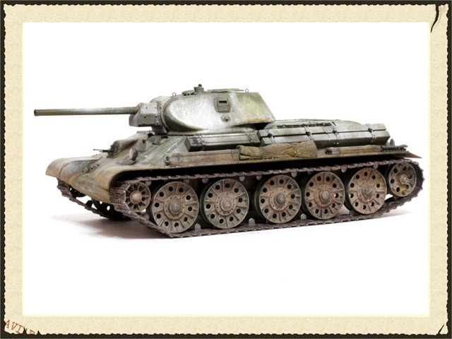 Советский средний танк Т-34-76 выпуска осени 1941г СТЗ