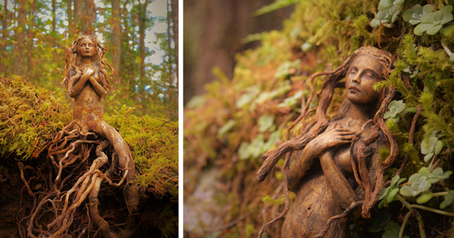 Великолепные скульптуры из плавучего леса рассказывают забытые истории океана