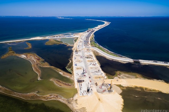 Строительство моста через Керченский пролив 