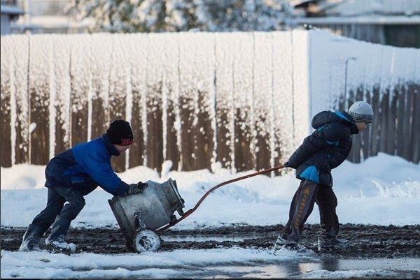 Снегопад в Омске побил рекорды за 125 лет