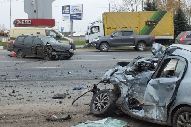 Авария дня. Смертельное ДТП в Орехово-Зуево