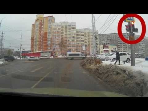 Человек и собака на переходе