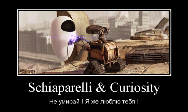 Schiaparelli & Curiosity