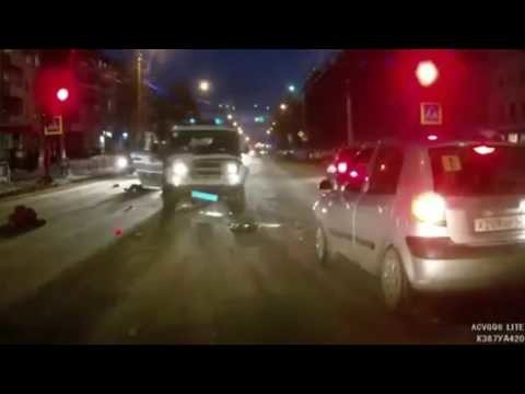 Жестокая авария в Кемерово с автомобилем вневедомственной охраны