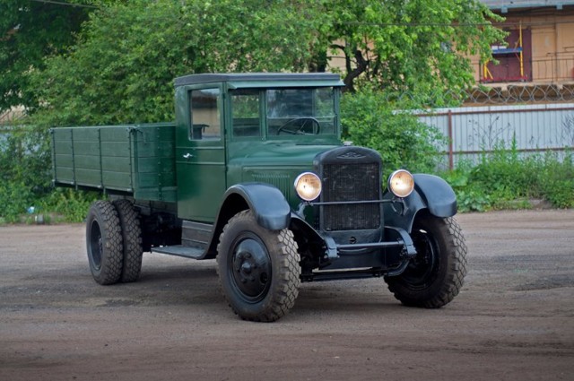 Тест-драйв советского грузового автомобиля ЗиС-5