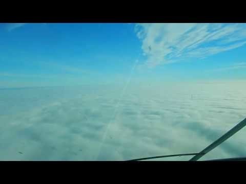 Посадка самолета в условиях густого тумана